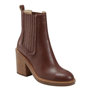Marc Fisher LTD Women's HALIDA Ankle Boot Tan 120 7.5 - Picture 1 of 6