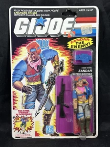 Dreadnok Zandar 1985 34 Back G.I. JOE Vintage Original MOC - Bild 1 von 8