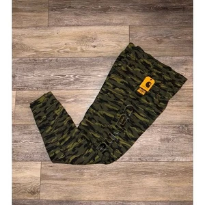 NWT Boys Medium (10-12) Logo Fleece Camo Sweatpant - Green Camo - Picture 1 of 6