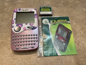 LeapFrog iQuest Handheld Talking Game - Educational Starter Cartridge & Guide - Picture 1 of 6