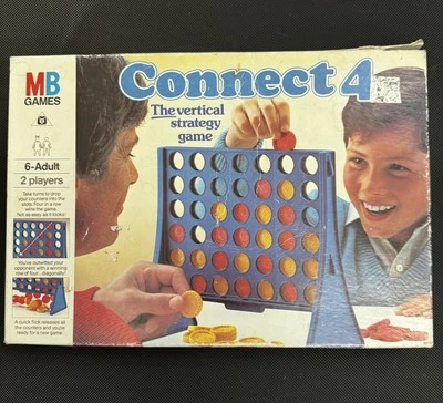 The original Vintage classic Connect 4 By MB games.  Complete.  Family/children - Image 1 of 3