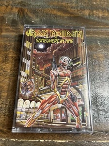 Iron Maiden Somewhere In Time,cassette,1986,EMI records! - Picture 1 of 5