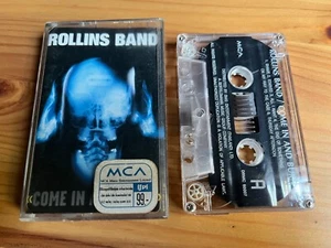Rollins Band Come In and Burn Metal 90s Cassette Tape (BMG TH 1997) - Picture 1 of 4