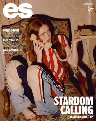 SADIE SINK ES MAGAZINE 27 JANUARY 2023 Stranger Things