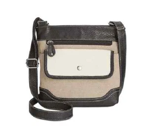 Style &co. Women's Aurora Small Crossbody, Cotton Check - Picture 1 of 2