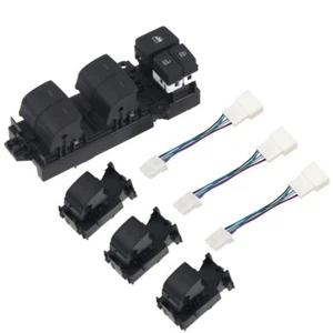 Lighted LED Power Window Switch Set Blue Color For Toyota RAV4 2019-2025 - Picture 1 of 5