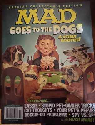 Mad Magazine-Special Collector's Edition-GOES to the DOGS & OTHER BEASTIES. New! - Image 1 of 3