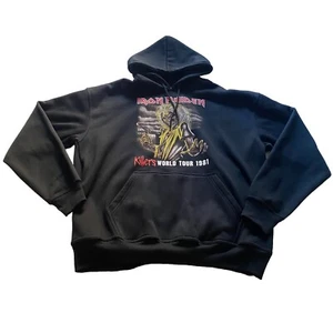 Vintage Iron Maiden Hoodie Men’s XL Killers Pullover 2003 Bravado - Picture 1 of 16