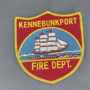 Kennebunkport ME Maine Fire Dept. 4.5" Patch - Picture 1 of 2