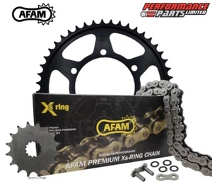Kawasaki GPZ750 R 85-87 AFAM XMR Kit catena e pignone in acciaio X - Foto 1 di 6