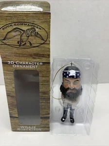 Duck Commander Uncle Willie Robertson 3D Character Christmas Ornament - Picture 1 of 4