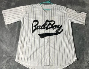Bad Boy Jersey #10 Biggie smalls jersey L 90’s Hip Hop Clothing - Picture 1 of 6