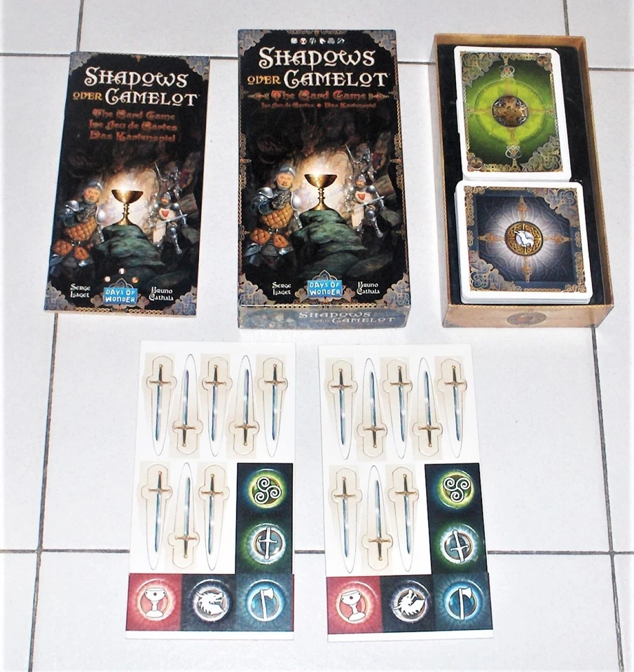 SHADOWS OVER CAMELOT THE CARD GAME - Days of Wonder 2012 PERFETTO - Imagen 1 de 1