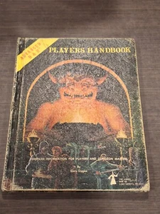 Advanced Dungeons & Dragons Player's Handbook 1980 - 6TH Printing D & D Nice! - Picture 1 of 4