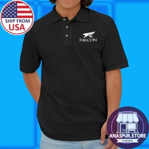 Falcon Fishing Men's Black  Size S-3XL - Picture 1 of 2