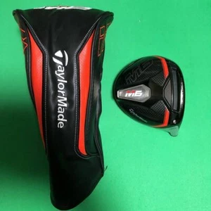 TaylorMade M6 9.0 Driver Head Only Right Hand RH + Cover USED - Picture 1 of 9