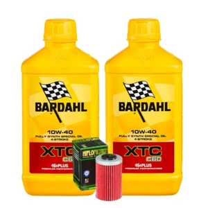 Kit Tagliando 2 Olio Motore Filtro Bardahl KTM Duke 390 2020 2021 2022 2023 2024 - Imagen 1 de 3