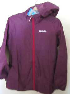 Columbia Boys Youth Rain Jacket Full Zip Up Hooded Size YOUTH XL 18-20 - Picture 1 of 4
