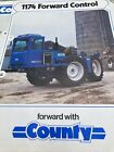 County tractors 1174 Vintage 4 Page  sales brochure And Spec Sheet