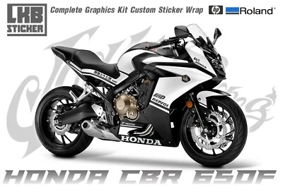 Graphics Decal Kit Wrap Compatible with Honda 650F 2015-2018 / Initial D Race - Image 1 of 4