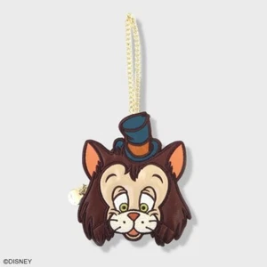 Disney Villain Pinocchio Gideon Patchwork Diecat Pouch Bag Charm Japan Limited - Picture 1 of 4