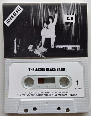 THE JASON BLAKE BAND - K. O. 1989 UK CASSETTE TAPE DEMO FOLK ROCK - Image 1 of 3