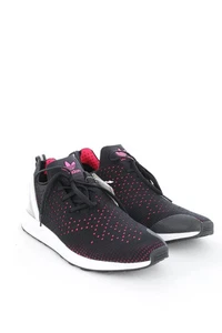 adidas Low-Top Sneakers Punkte 43.5 schwarz pink ZX FLUX ADV ASYM PK NEU - Bild 1 von 6