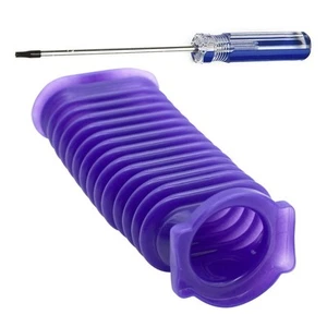 For Dyson Hose Suction Tools V11 V6 V7 DC74 Parts Soft Spare Purple Hose - Picture 1 of 10