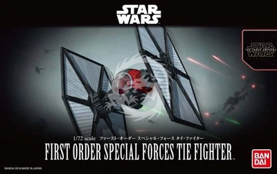 Tie Fighter FIRST ORDER special - Bandai Revell 01217 Skala 1/72 Star Wars - Immagine 1 di 3