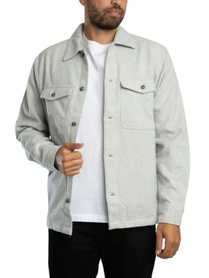 Sobrecamisa Jack & Jones Perfect Melange para hombre, gris Foto 1 de 4