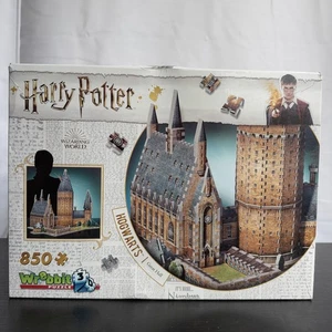 Wrebbit Harry Potter Hogwarts Great Hall 3D Jigsaw Puzzle 850 Pieces Sealed Box - Picture 1 of 10