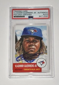 Vladimir Guerrero Jr. Autograph Signed 2019 Topps Living Rookie - PSA/DNA - Picture 1 of 2