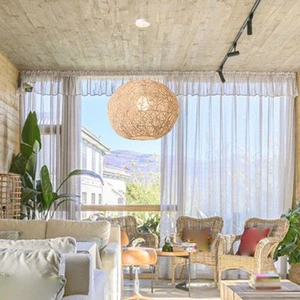 LED Pendant Lighting Ceiling Hanging Light Fixture Chandelier Living Room Round - Picture 1 of 6