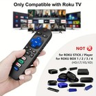 New Replaced Remote FIT for Roku TV™ TCL/Sanyo/ Element/ Haier/ RCA/ LG/ Philips