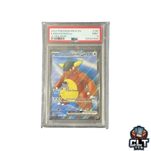 Pokémon Scarlatto e Viola 2023 151 KANGASKHAN EX 190/165 ULTRA RARO GRADO PSA 9 - Foto 1 di 2