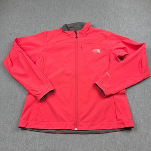 The North Face Jacket Womens XL Pink Red Apex Windbreaker Outdoor Softshell - Picture 1 of 15