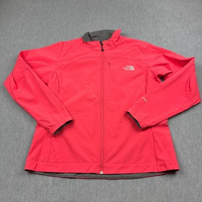 The North Face Jacket Womens XL Pink Red Apex Windbreaker Outdoor Softshell - Image 1 of 4