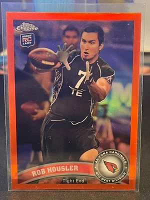 2011 Topps Chrome Orange Refractors #3 Rob Housler - Image 1 of 2