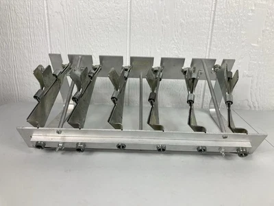 Jo Jan Multi Fletcher Arrow Fletching Jig Tool 6 Right Helical Clamps - Image 1 of 4