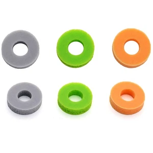 Manette 6PCS Manette Gamepad 3D Analogique Stick Anti-Drift Buffer Ring pour PS5/pour PS4 - Photo 1/11