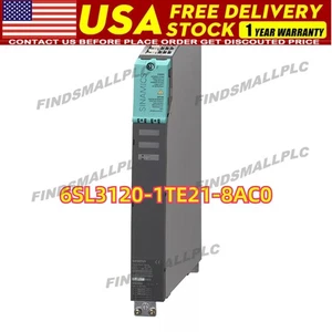 Nuevo módulo de motor único Siemens 6SL3120-1TE21-8AC0 6SL3 120-1TE21-8AC0 - Imagen 1 de 11