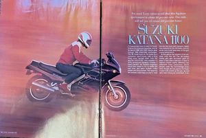 Magazine Review 1989 Suzuki Katana 1100 - Picture 1 of 3