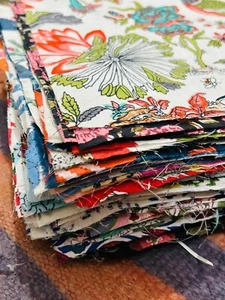 200 piece pre cut charm pack 4" squares scrappy fabric quilt scrap sew - Picture 1 of 15