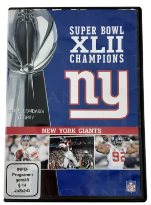 NFL Super Bowl XLII 42 Champions New York Giants Football - DVD - Zustand gut - Bild 1 von 4