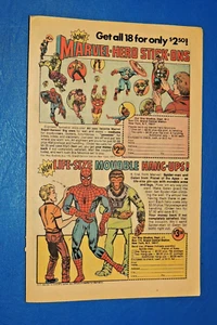 Vintage 1974 Marvel Life Size Hang-Ups Spider-Man Planet of Apes Stick-Ons ad - Picture 1 of 1