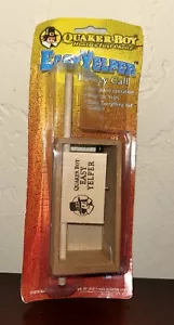 QUAKER BOY EASY YELPER BOX CALL - Chiamata Turchia NUOVO Made In USA - Foto 1 di 3