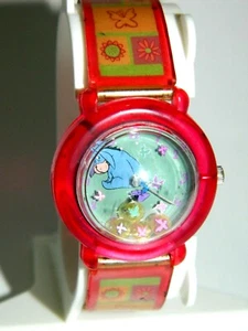  Eeyore from Winnie pooh  case watch all weather band lot 555  box #140 - Picture 1 of 8