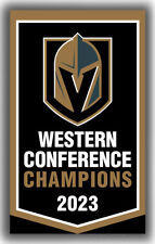 Vegas Golden Knights Hockey Team Flag 90x150cm 3x5ft Conference Champions Banner