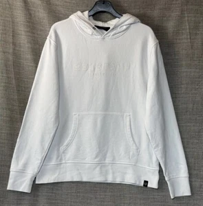 Belstaff Hoodie Womens Size L White Cotton Hoody - Picture 1 of 11