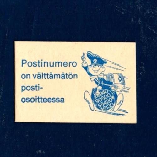 Finlandia 461Ab MNH Folleto completo de cuatro sellos Foto 1 de 1